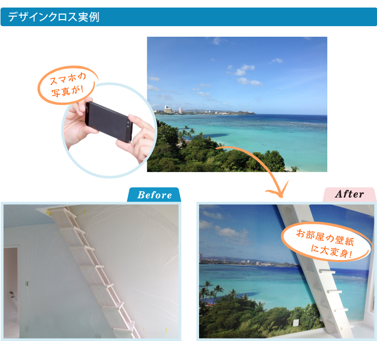 お気に入りの写真を壁紙にできます